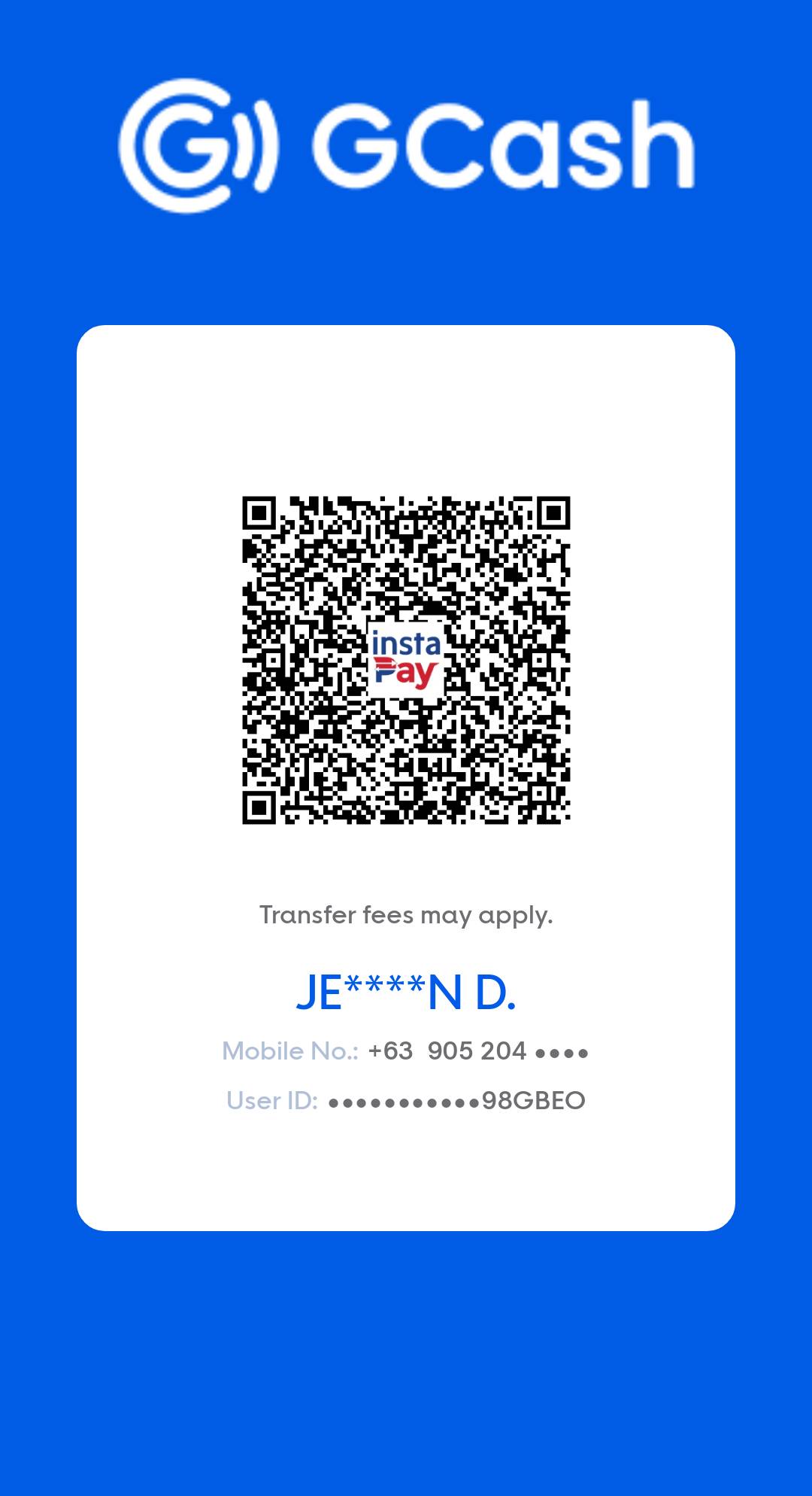 KEURAOKE GCash support QR code